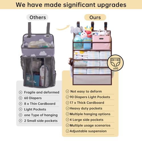 Hanging Diaper Caddy Organizer P3860