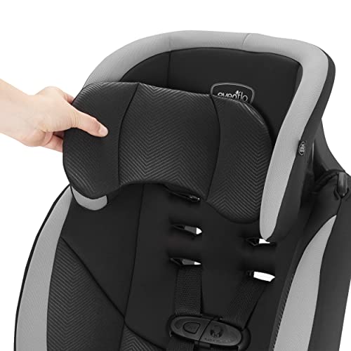 Harness Highback Booster Car Seat, Granite Gray, Polyester N3257
