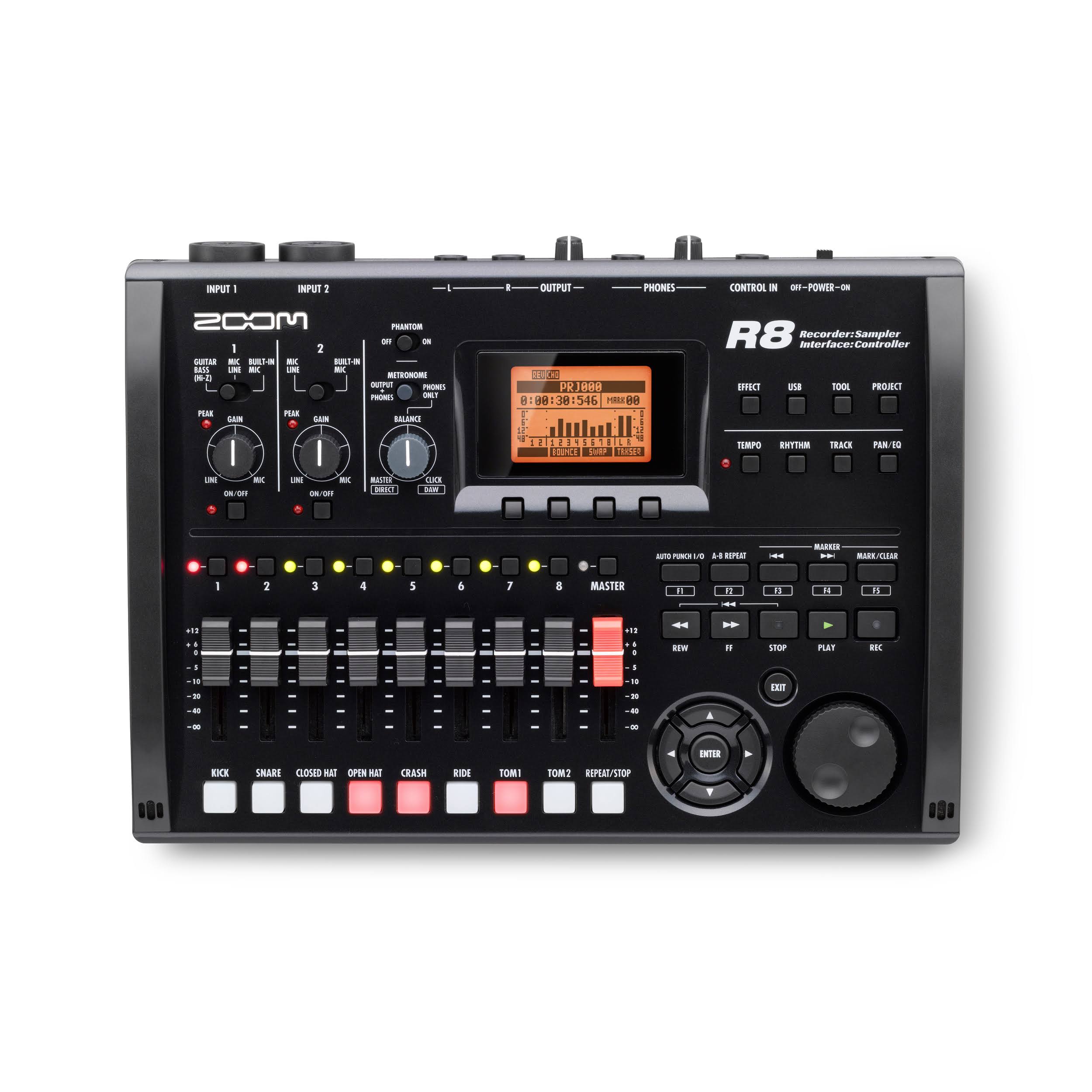 8-Track Recorder Audio Interface F438