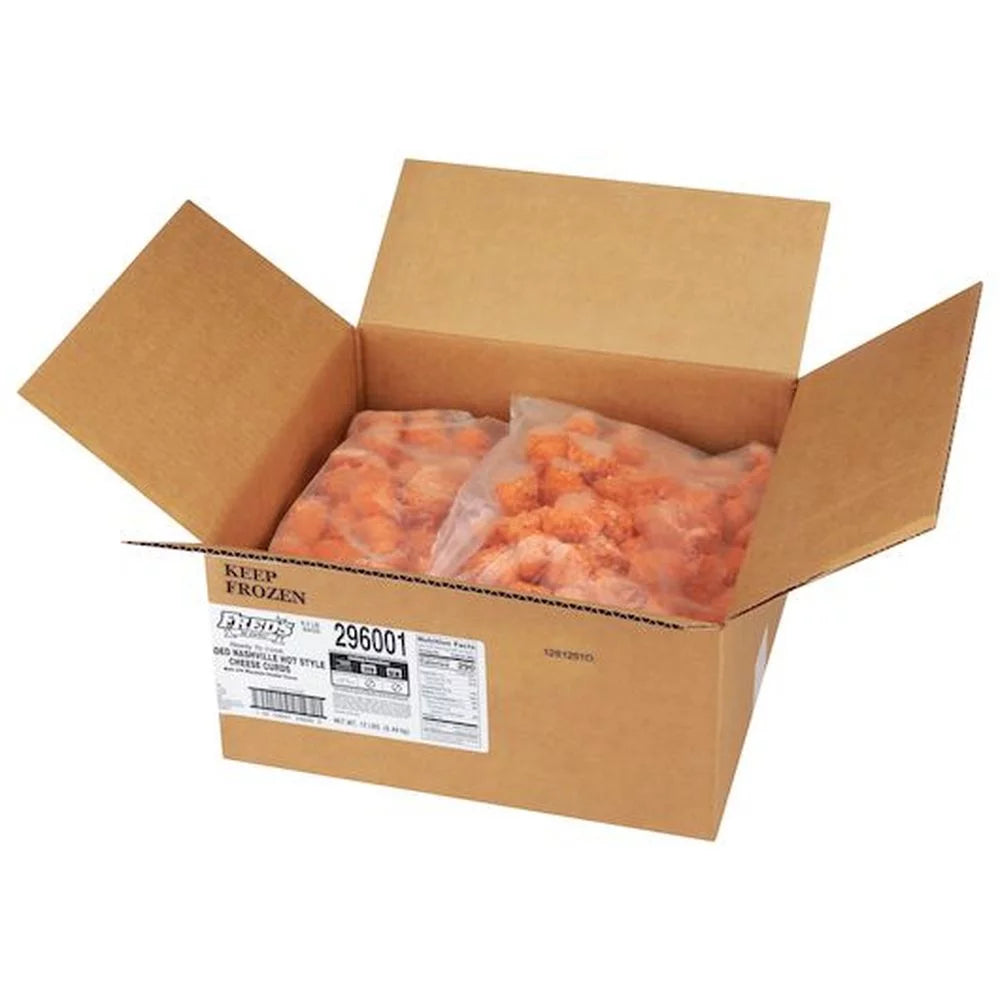 Breaded Nashville Hot Style Cheese Curds, 2 Pound P58447
