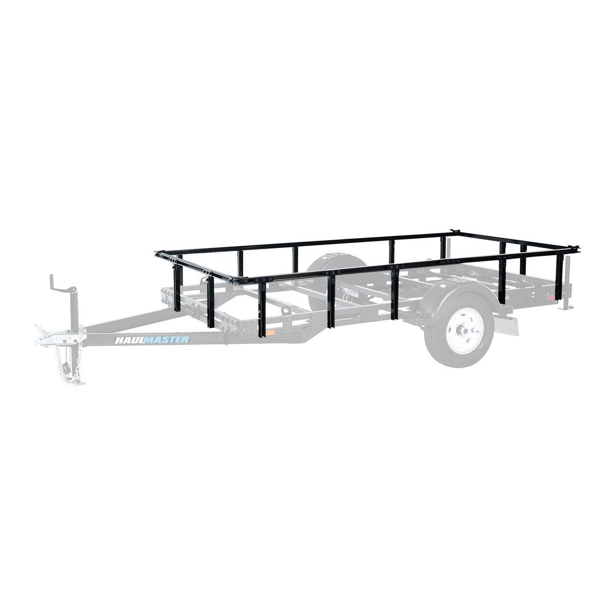 5 ft. x 10 ft. Modular Utility Trailer Top Rail System F816