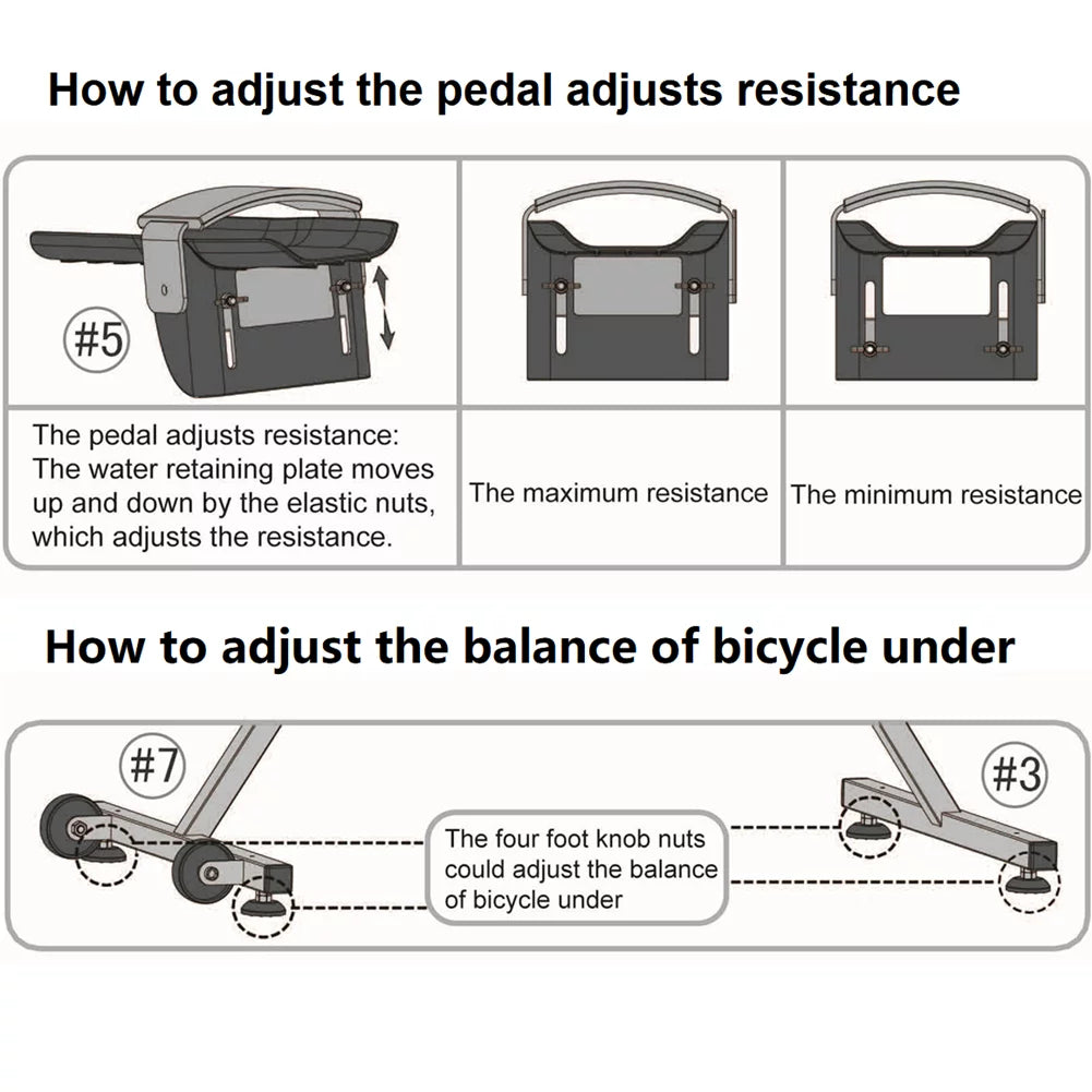 316L Stainless Steel Aquatic Bike V60703
