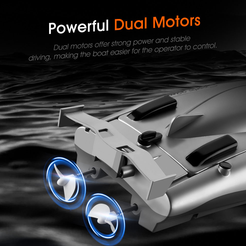 25KM/H High Speed 2 Channels Remote Control Racing Boat Q10850