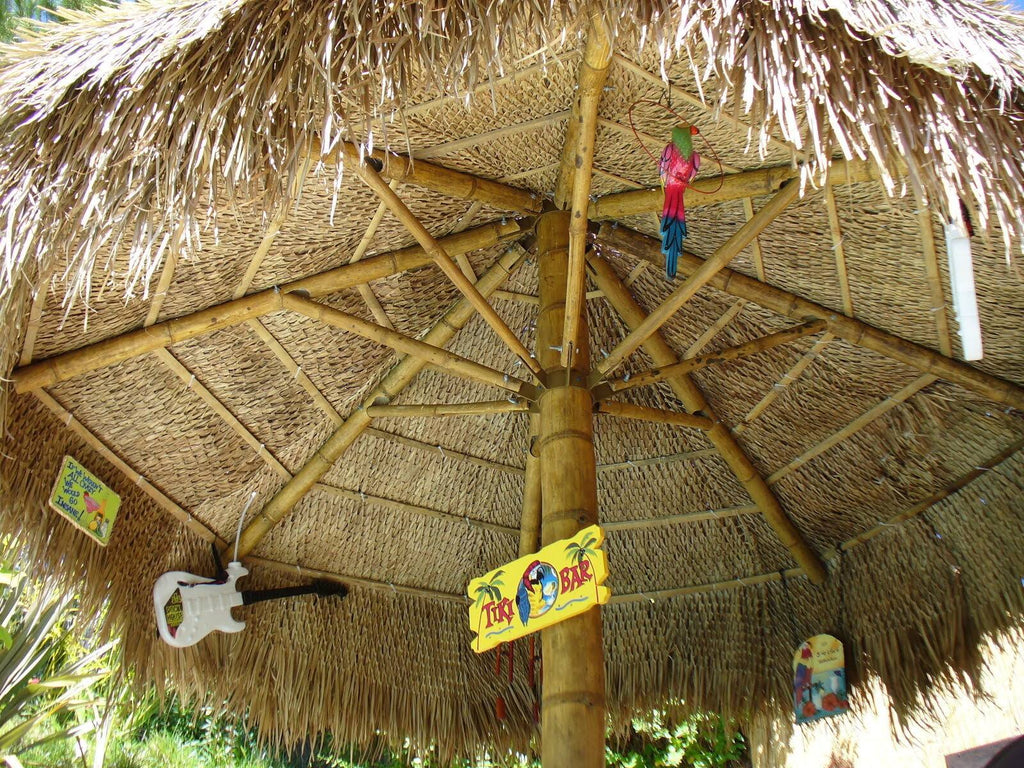 9 ft Mexican Thatch Umbrella Cover J899