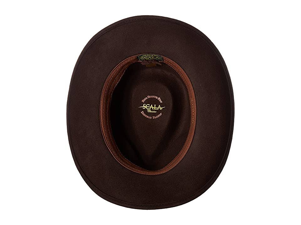 Crushable Felt Outback Hat Q12209