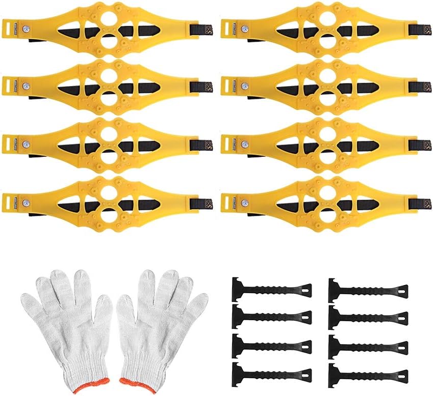 8 Pcs Universal Snow Tire Chain M86513