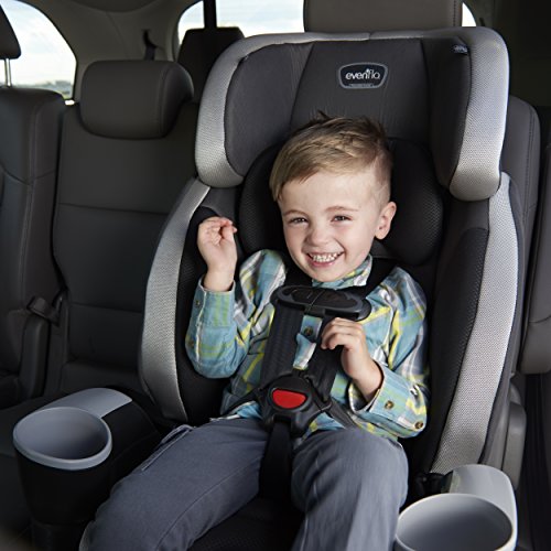 Harness Highback Booster Car Seat, Granite Gray, Polyester N3257