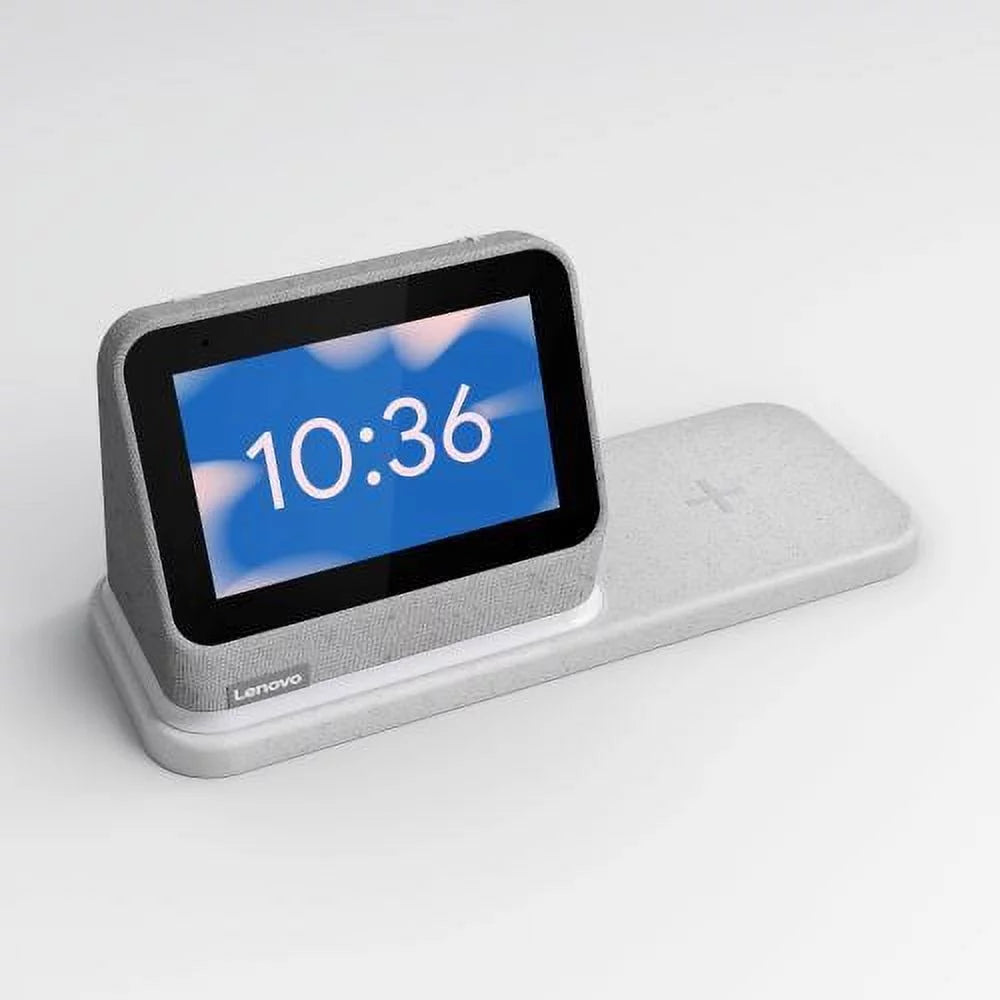 Smart Clock 2 with Wireless Charging Dock - Heather Grey W228405