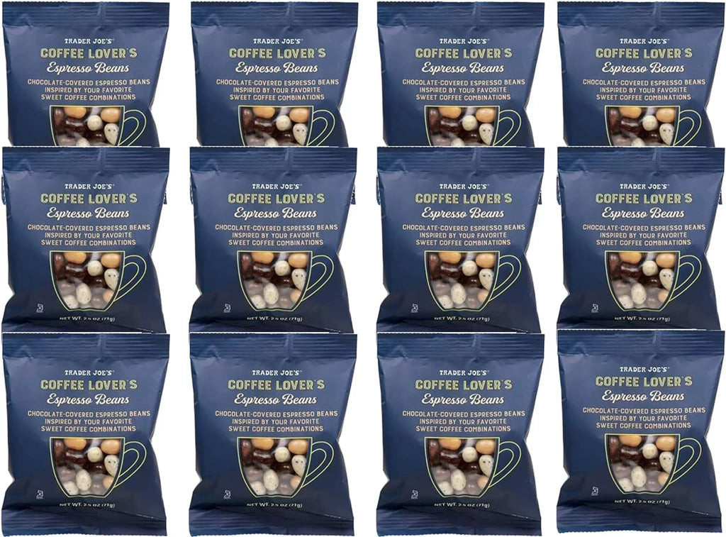 12 Count 2.5 Oz Chocolate-Covered Espresso Beans L4808