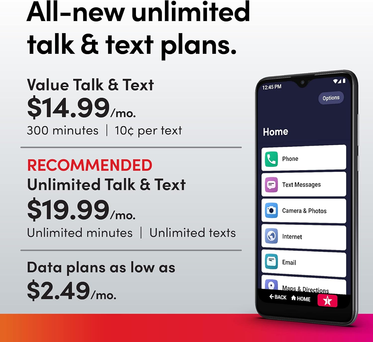 Smartphone Pack of 2 T1301