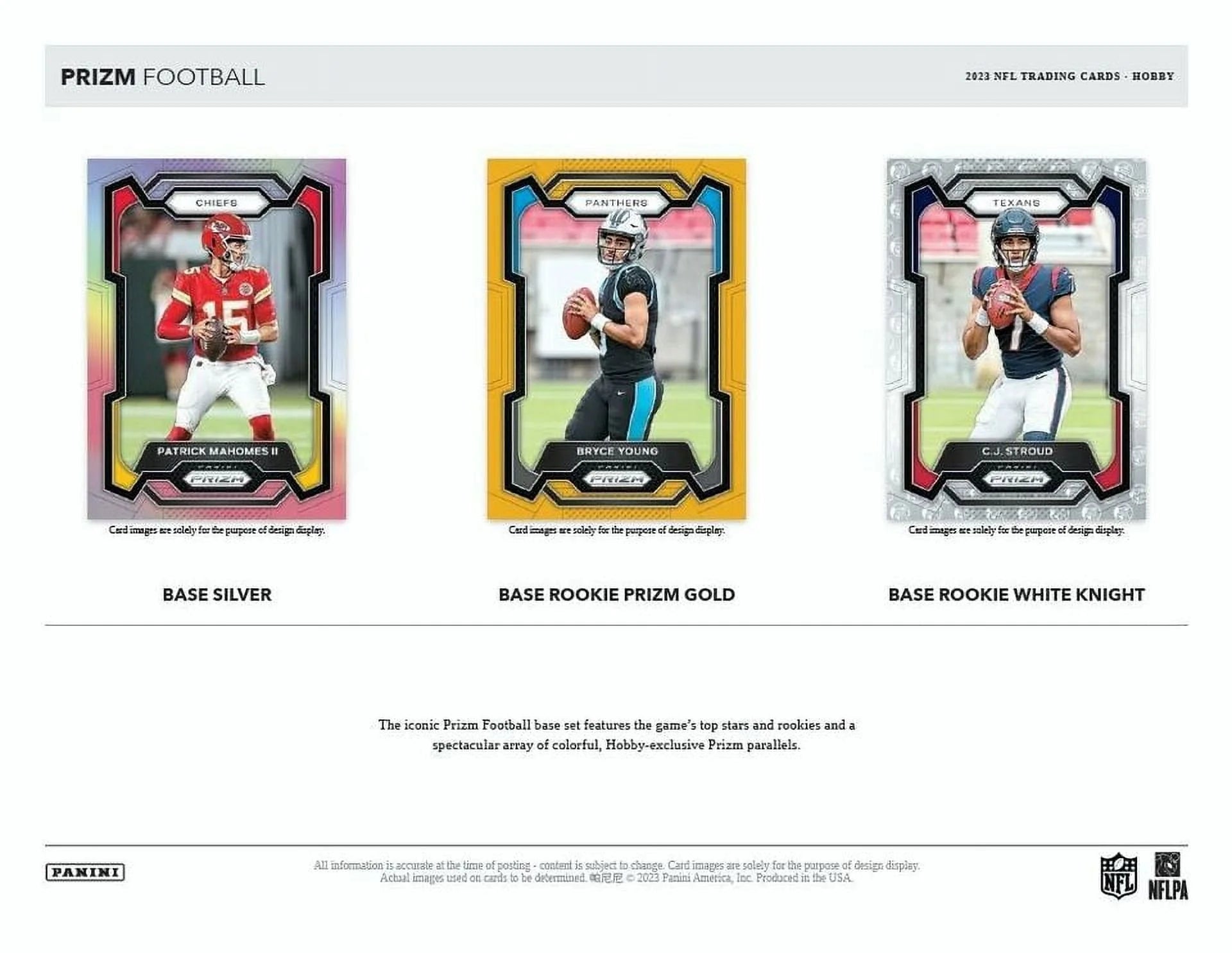 2023 Panini Prizm Football Hobby Box T698
