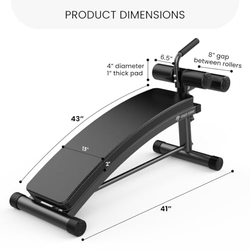 Sit Up Bench with Reverse Crunch Handle D49816