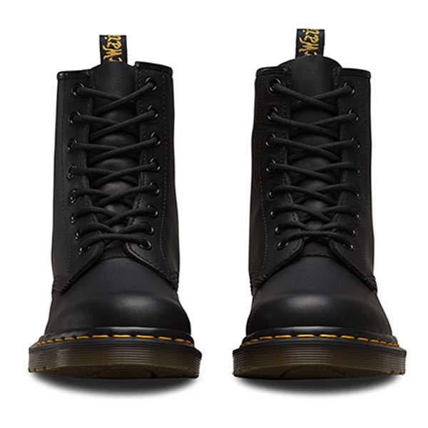 Black Greasy 1460 Boots W6643