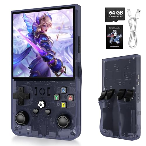 4.0 inch IPS Screen Handheld Retro Game Console (Transparent Gray) N1247