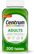 200 Count Adult Multivitamin Supplement with Zinc, Vitamin D3, B Vitamins S85919