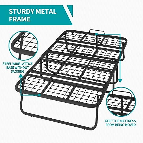 Folding Bed with 5'' Memory Foam Mattress V949