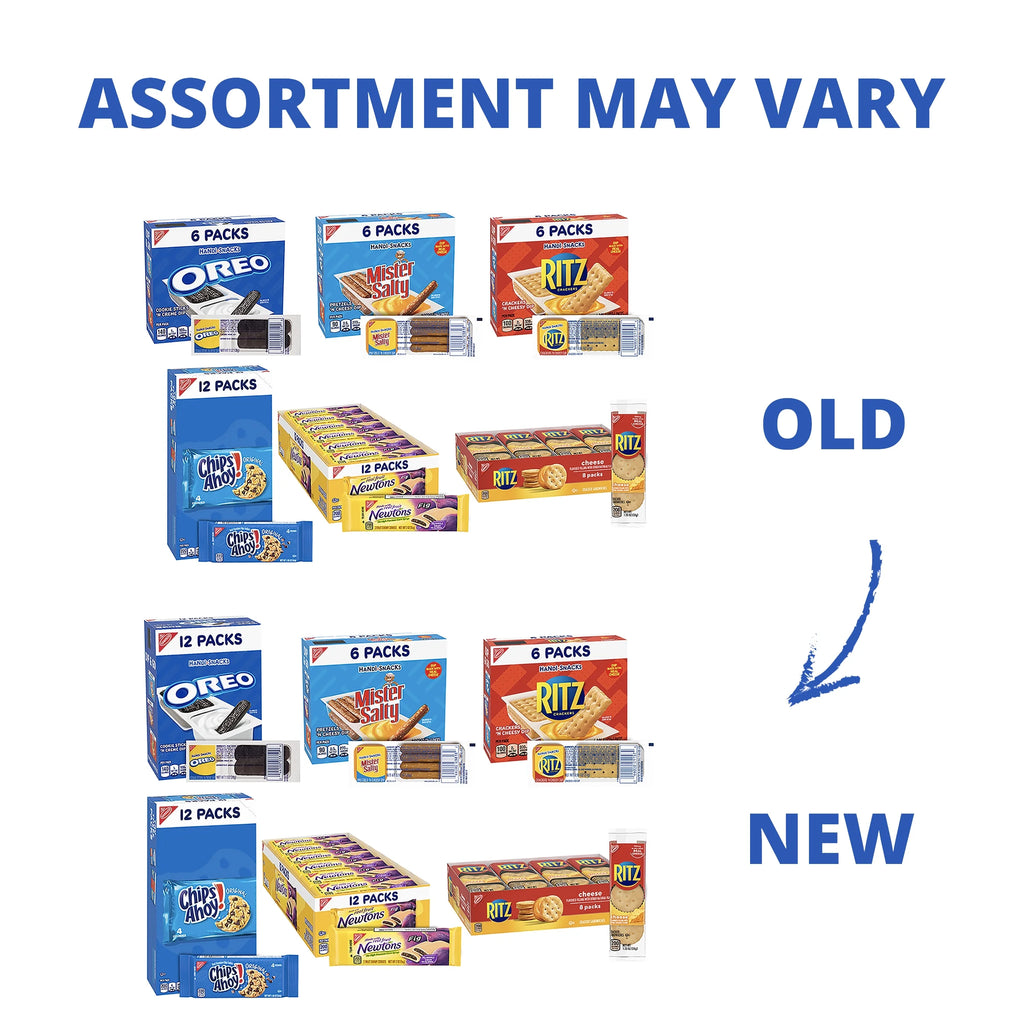 56 Snack Packs Variety Pack S830721