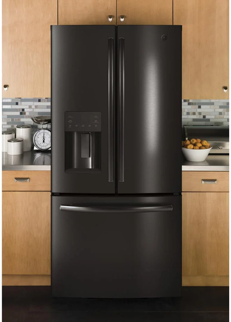 Black Stainless Steel Counter Depth French Door Refrigerator U10000