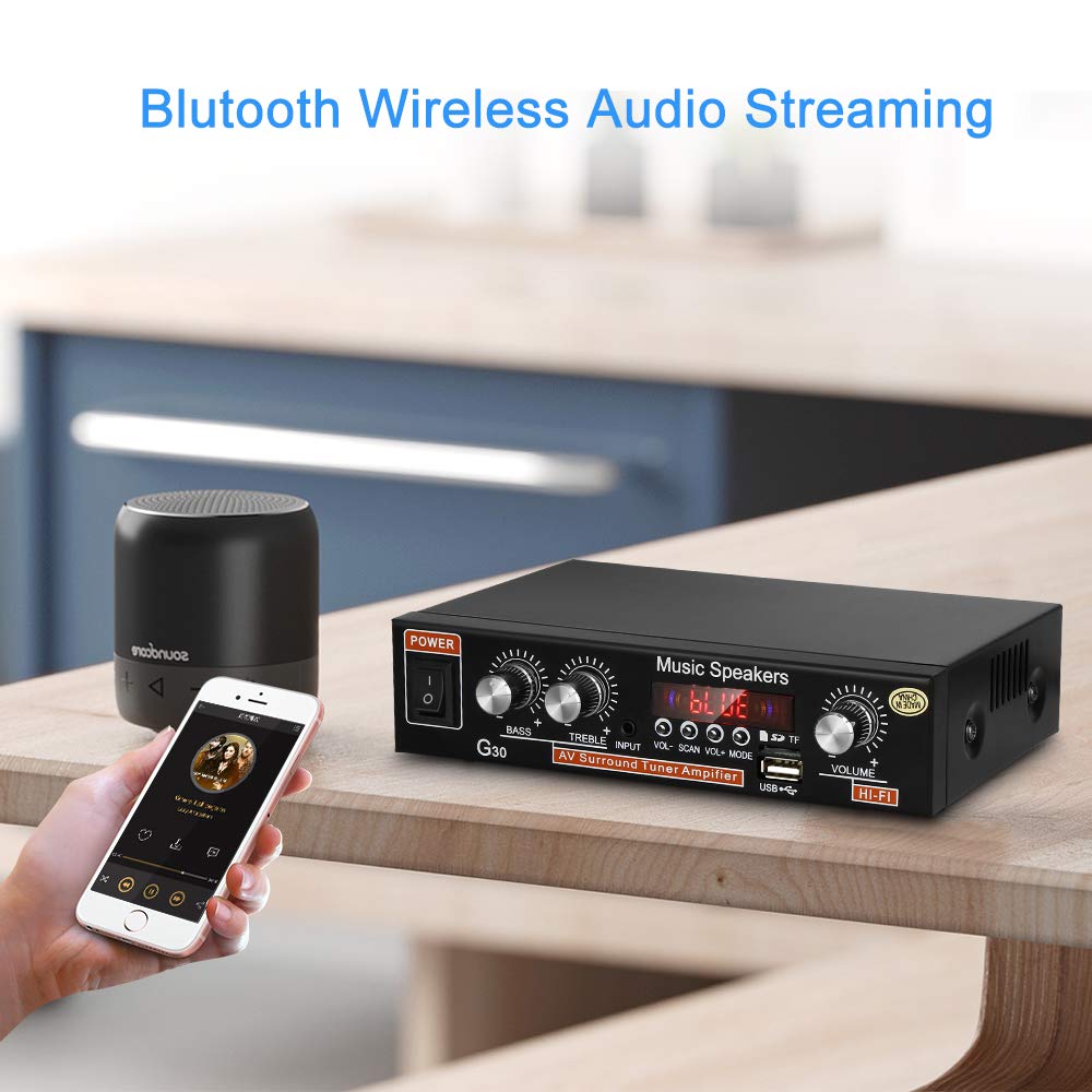 2 x 45W Mini Hi-Fi Amplifier Z77188