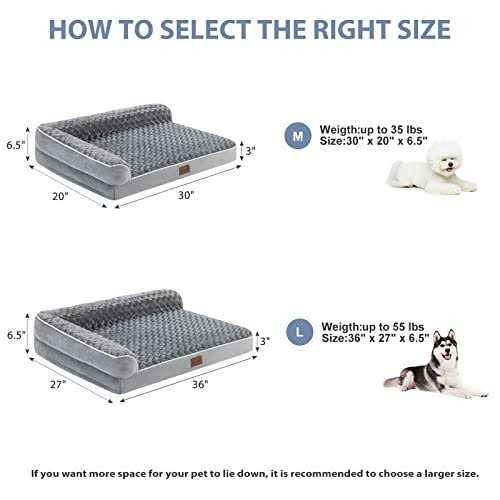 Large Waterproof Sofa Dog Bed with Removable Washable Cover N313751