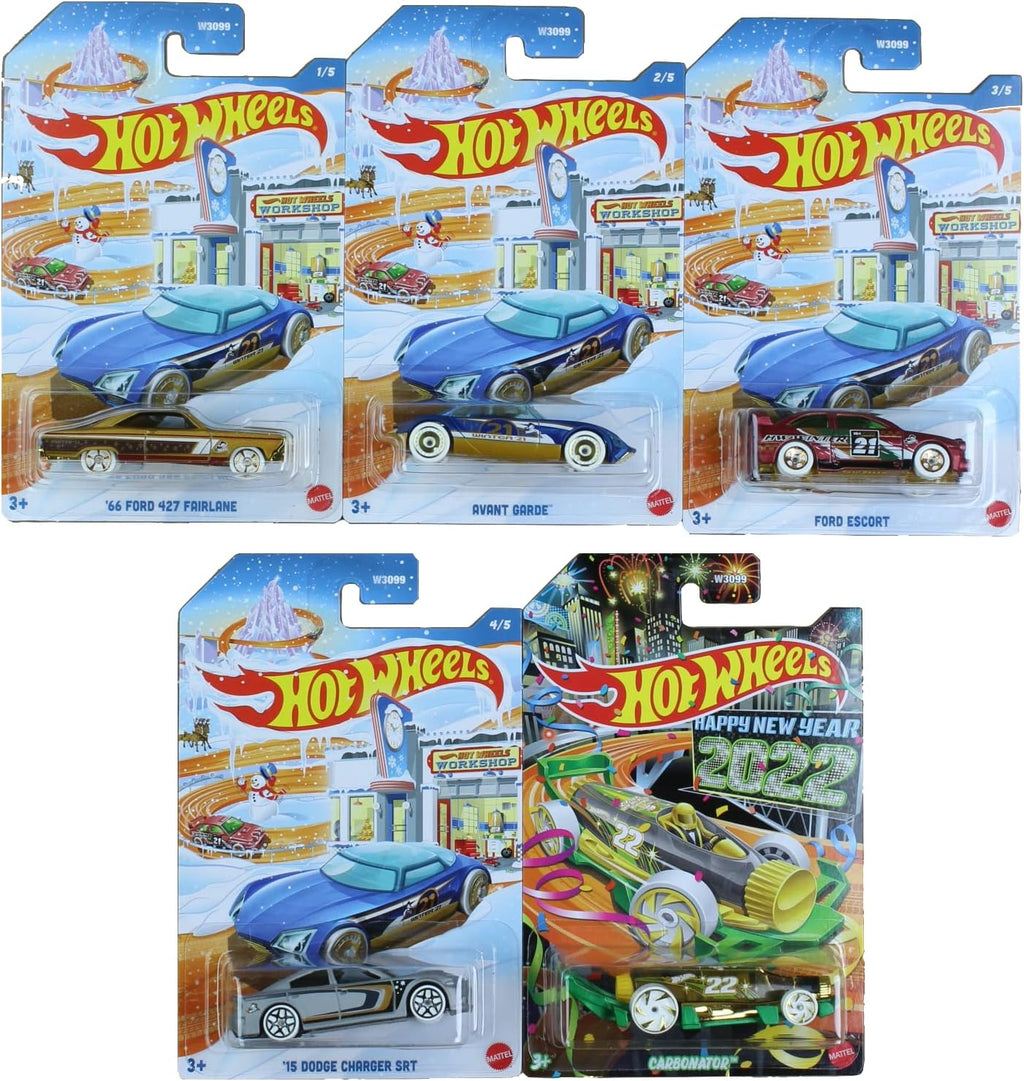 Complete Set of 5 Diecast Vehicles V628