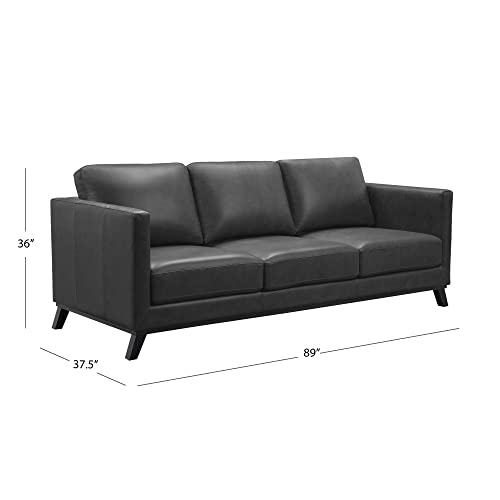 Camel Top Grain Leather Sofa R5629