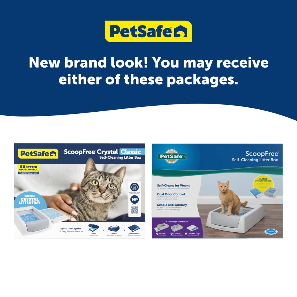 Gray Self-Cleaning Cat Litter Box F9322