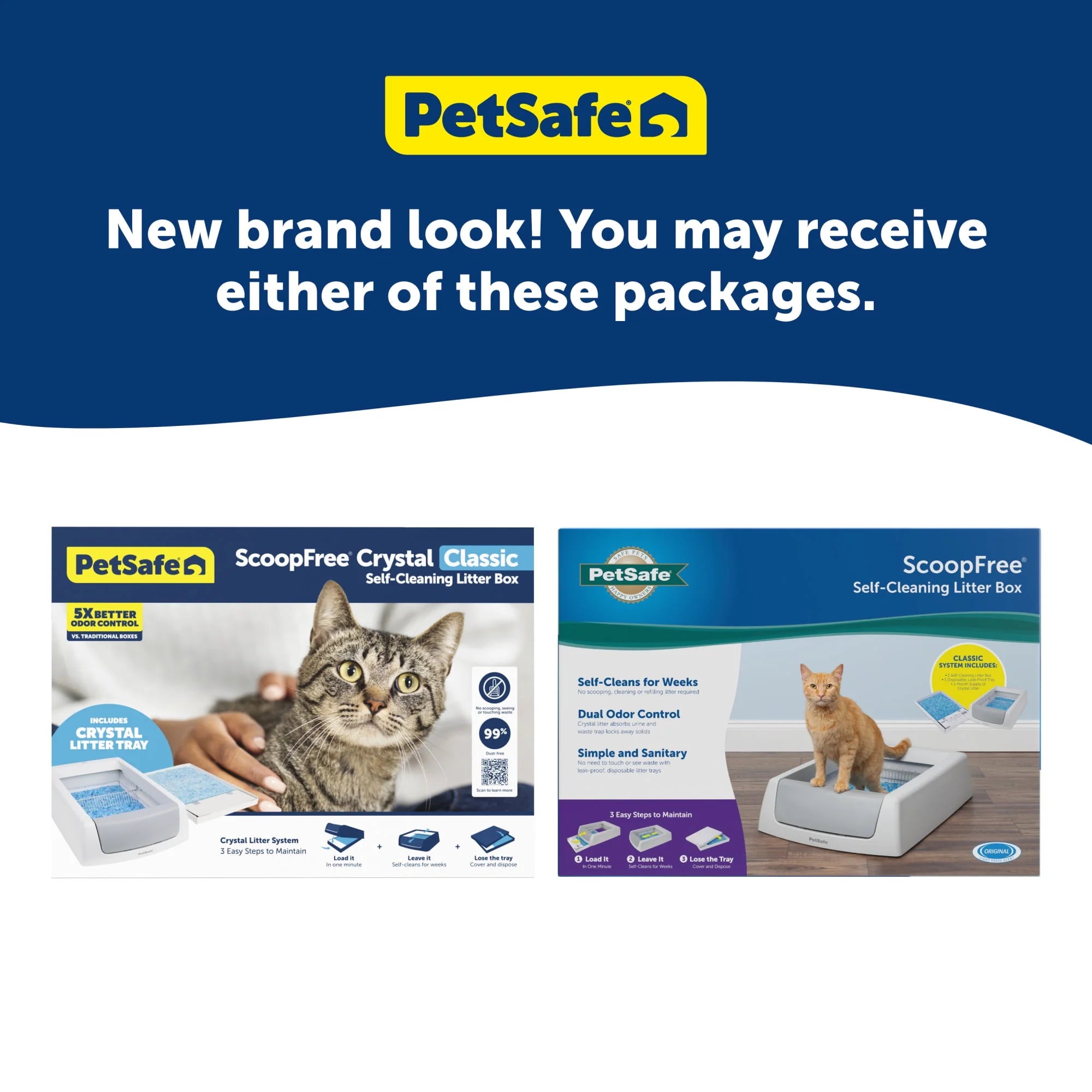 Gray Self-Cleaning Cat Litter Box F9322