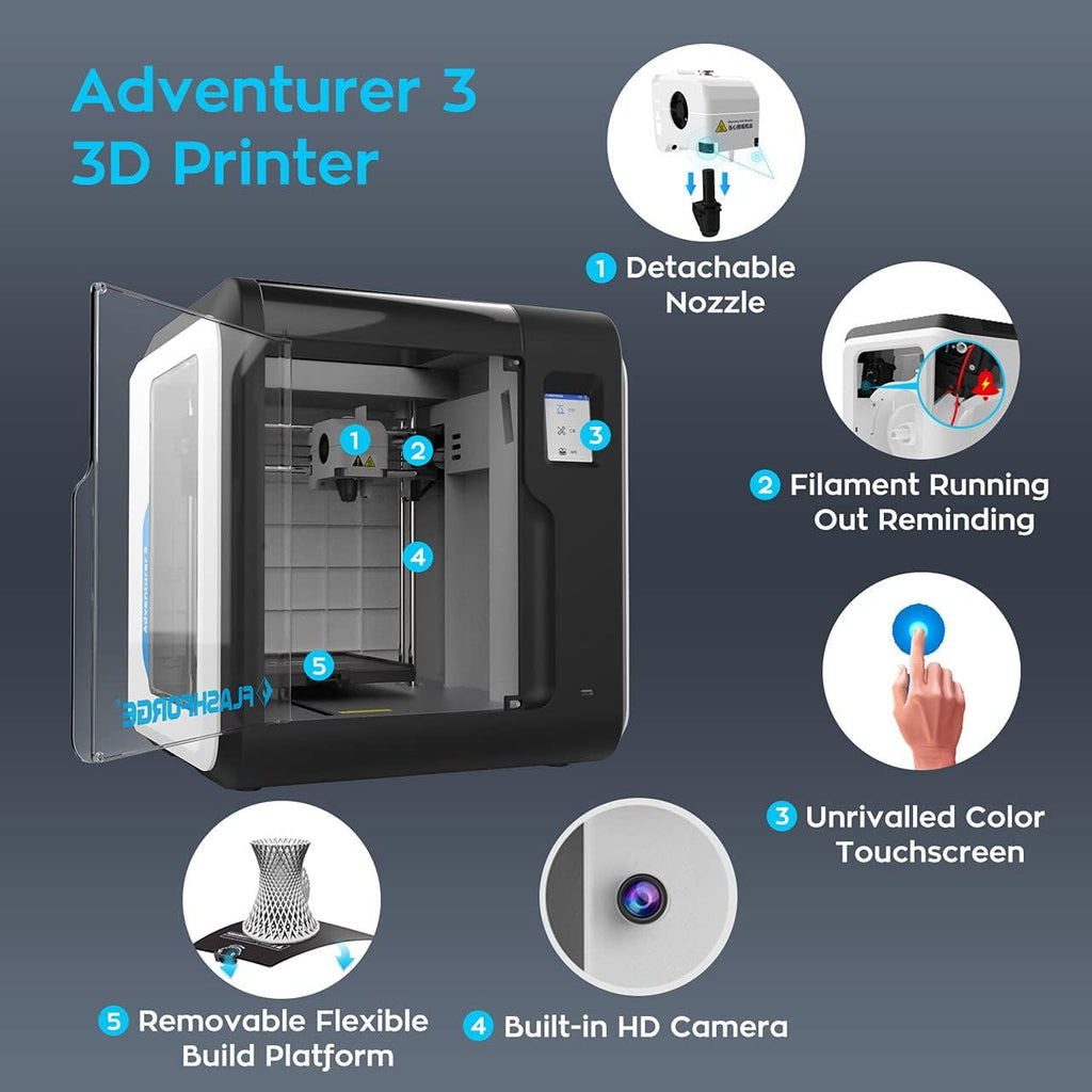 3D Printer with Heating Bed A39801