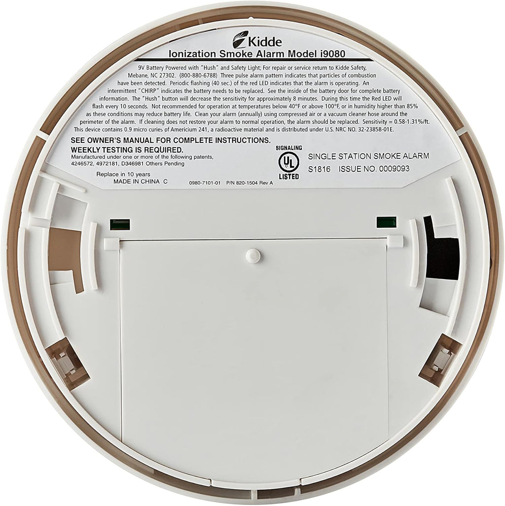 Battery Operated Smoke Detector Y6609