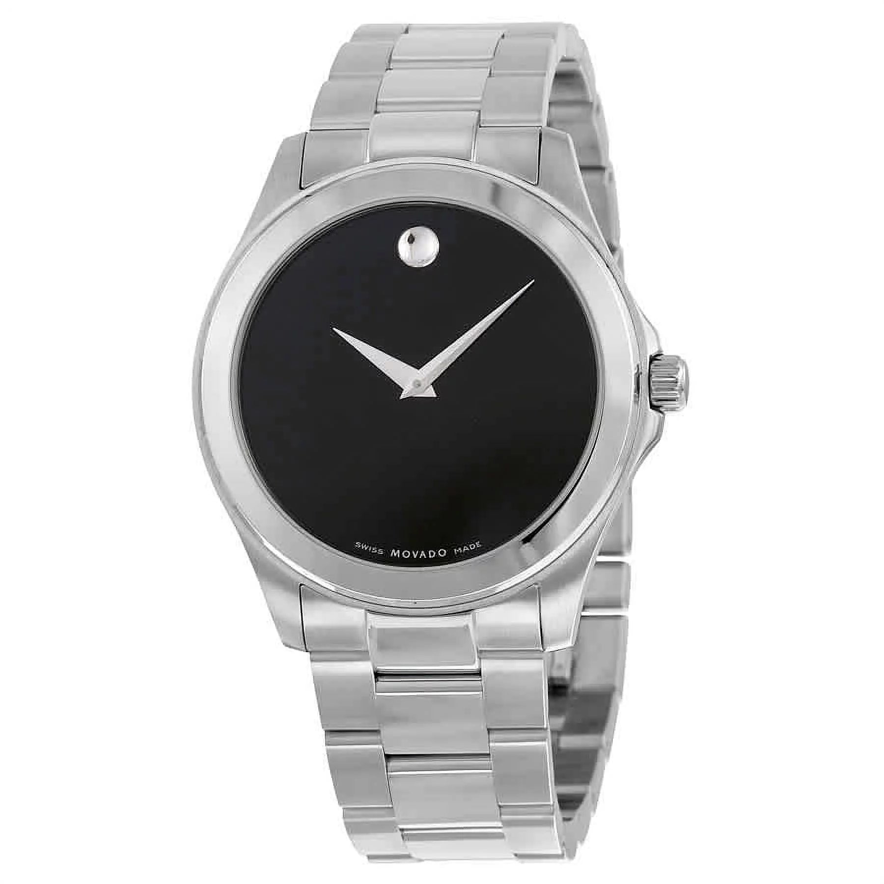 Black Dial Stainless Steel Men's Watch X4008