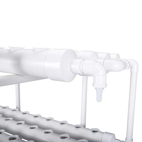 108 Plant Sites 3 Layers Food-Grade PVC-U Pipes Hydroponic Grow Kit F77341
