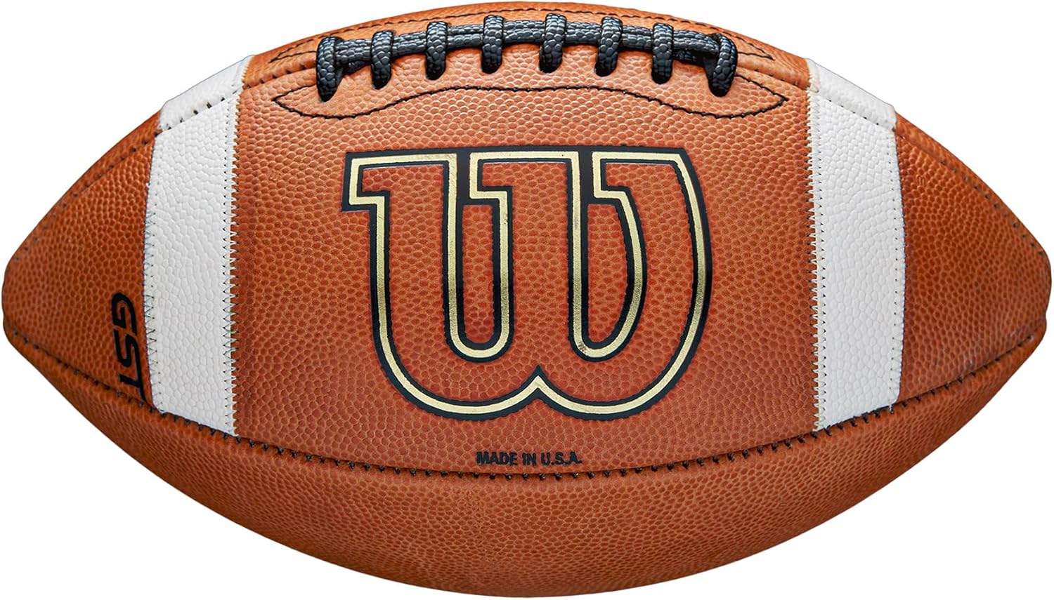 Leather Game Football Official Size Tan M266