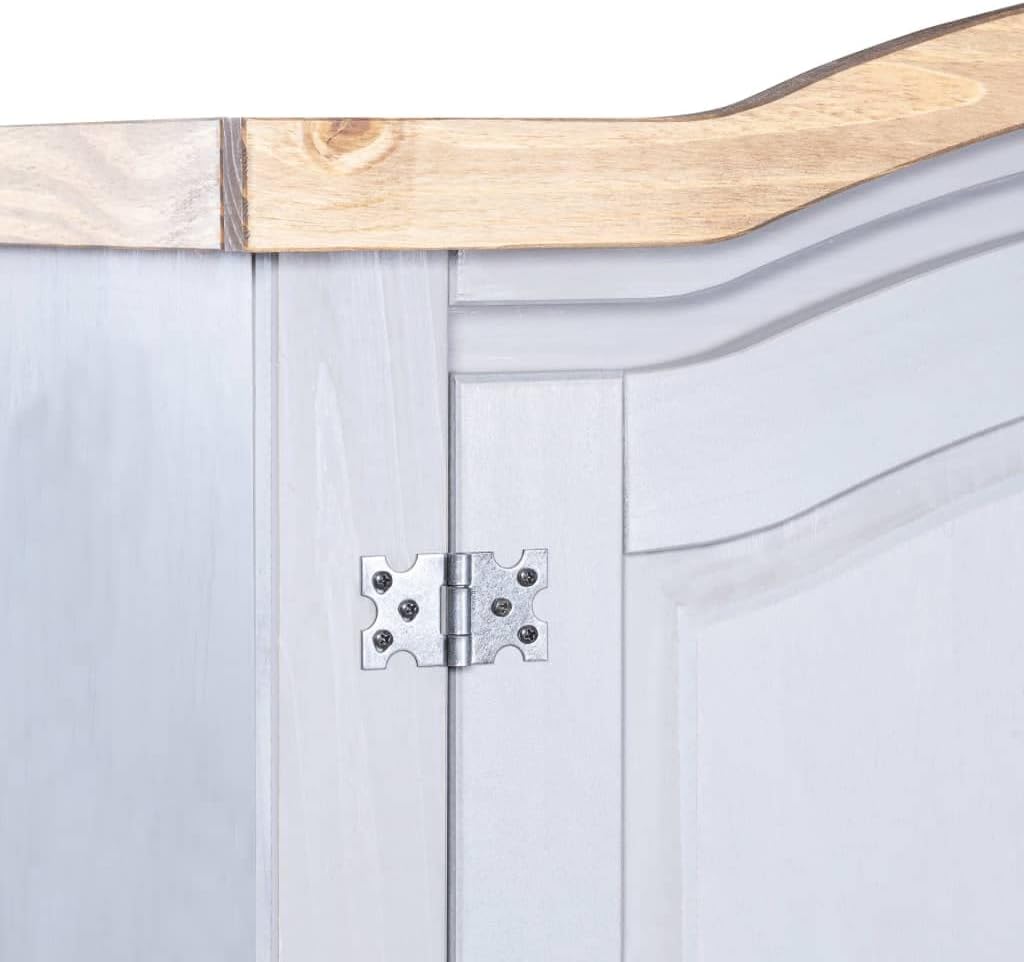 Grey 2 Doors Wardrobe E663
