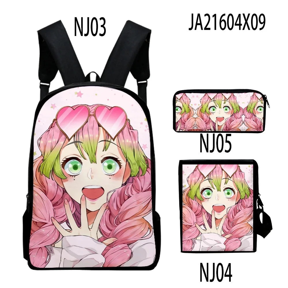 Three Piece Set Backpack Rucksack L554144