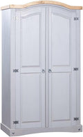 Grey 2 Doors Wardrobe E663