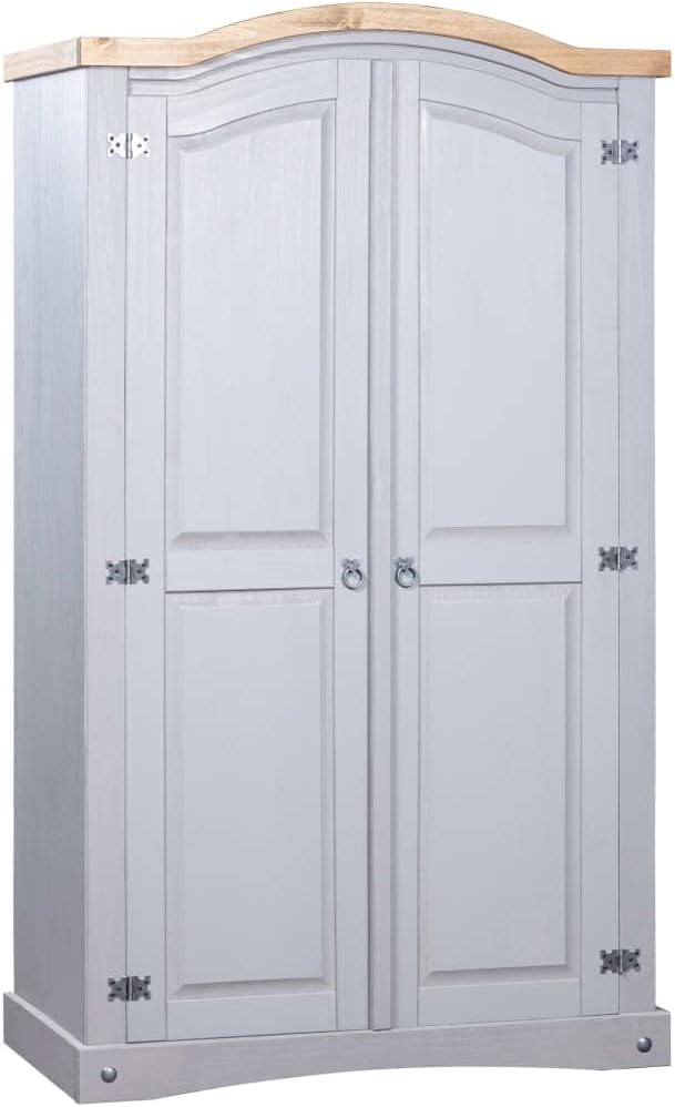 Grey 2 Doors Wardrobe E663