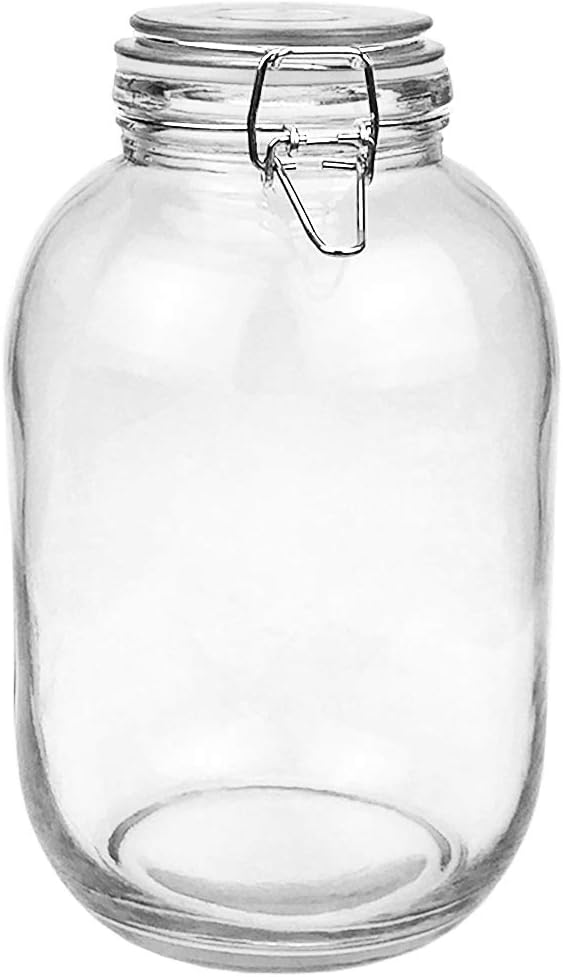 1 Gallon Glass Jar with Airtight Lid I53635