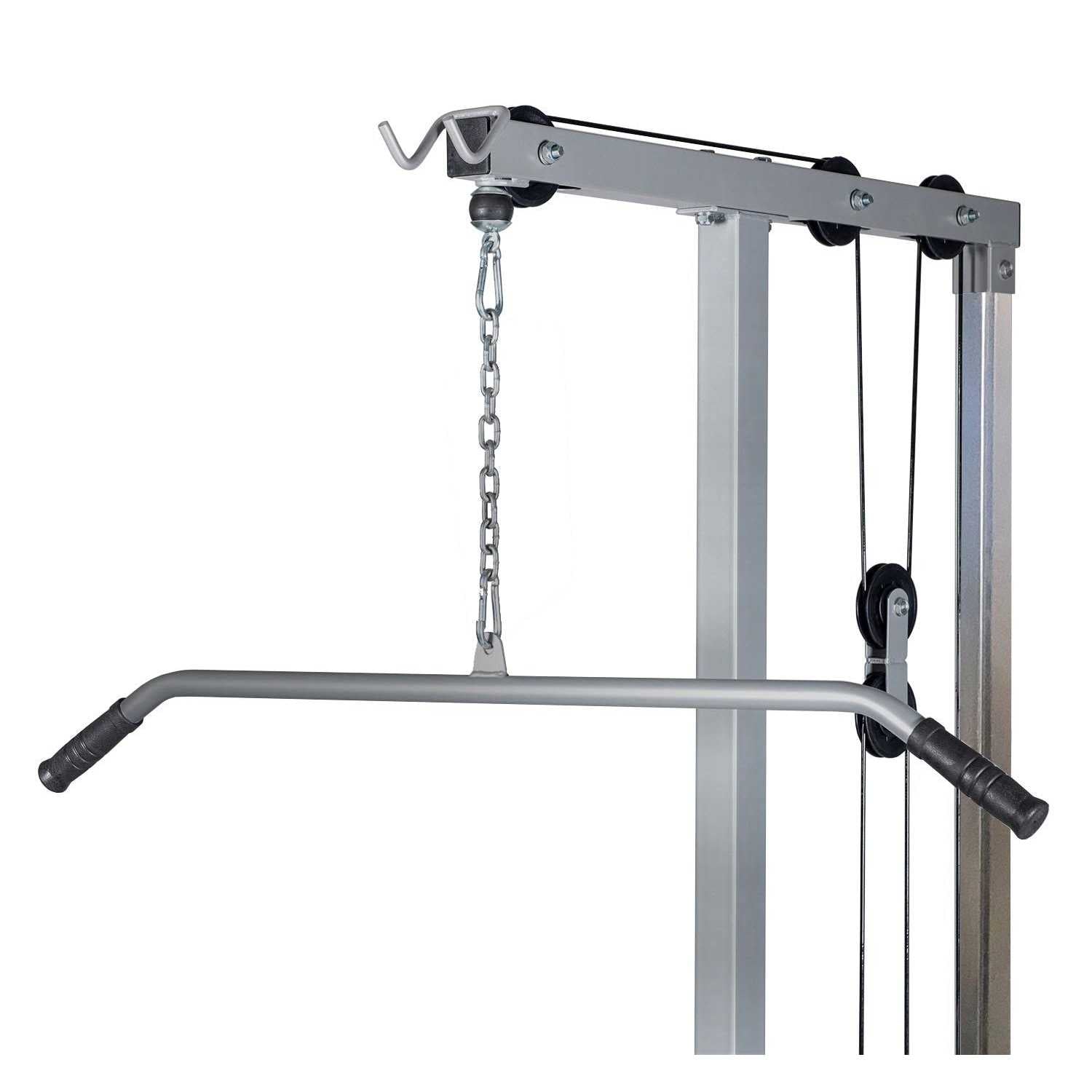 Lat Pull Down Machine Low Row Bar Cable Fitness Gym I9957