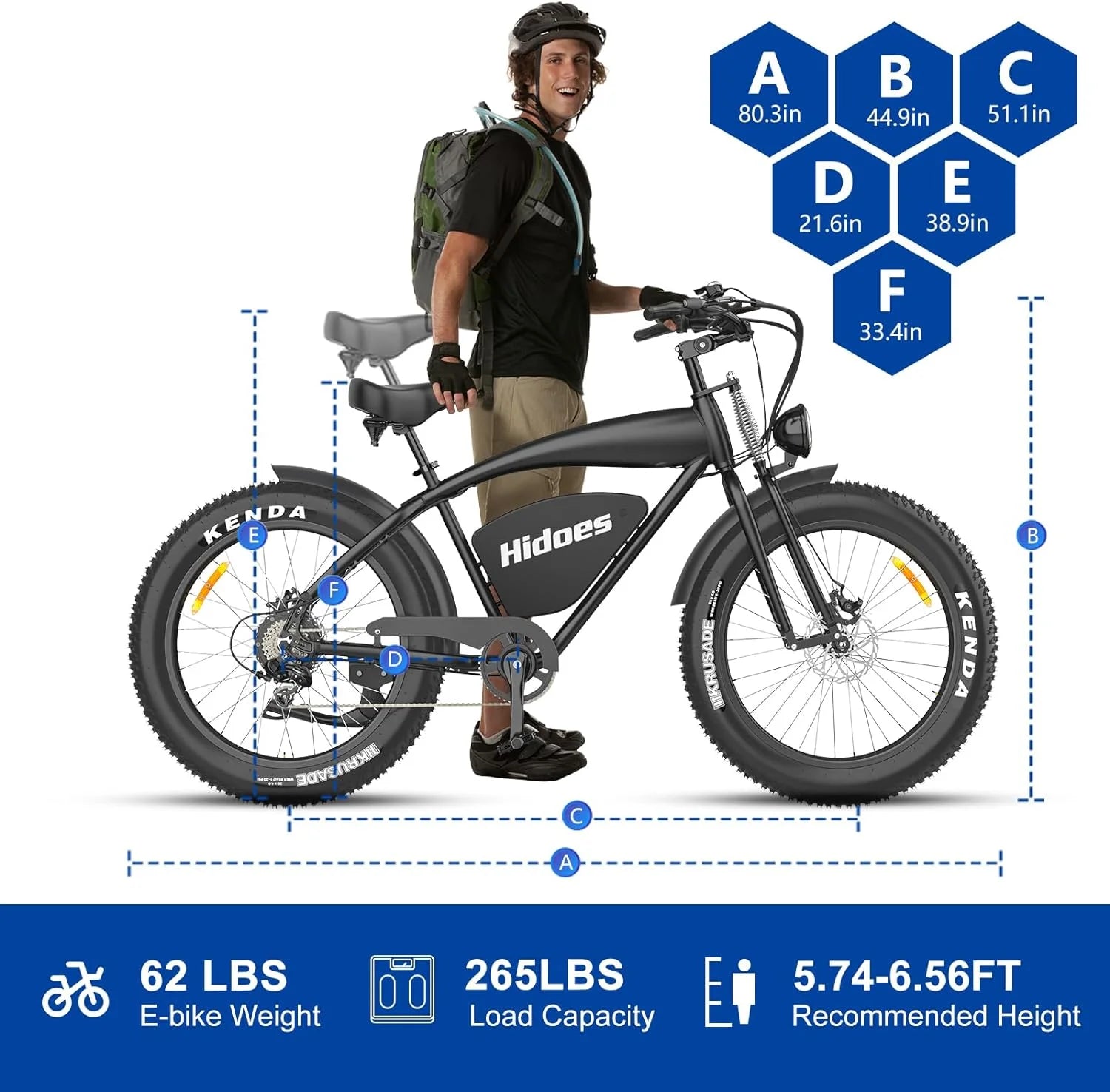 26" Fat Tire Electric Mountain Bike Set of 2 K15940