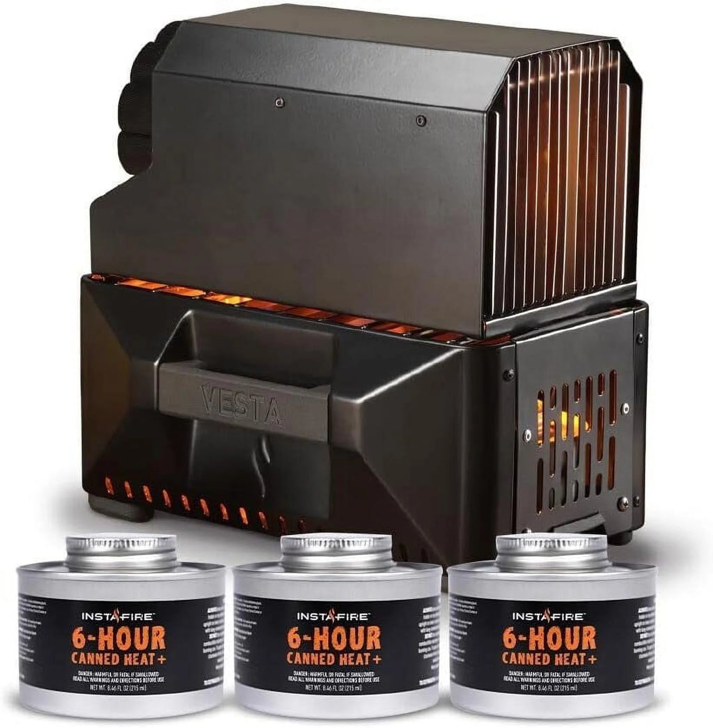 Compact Self-Powered Camping Heater & Stove M1414