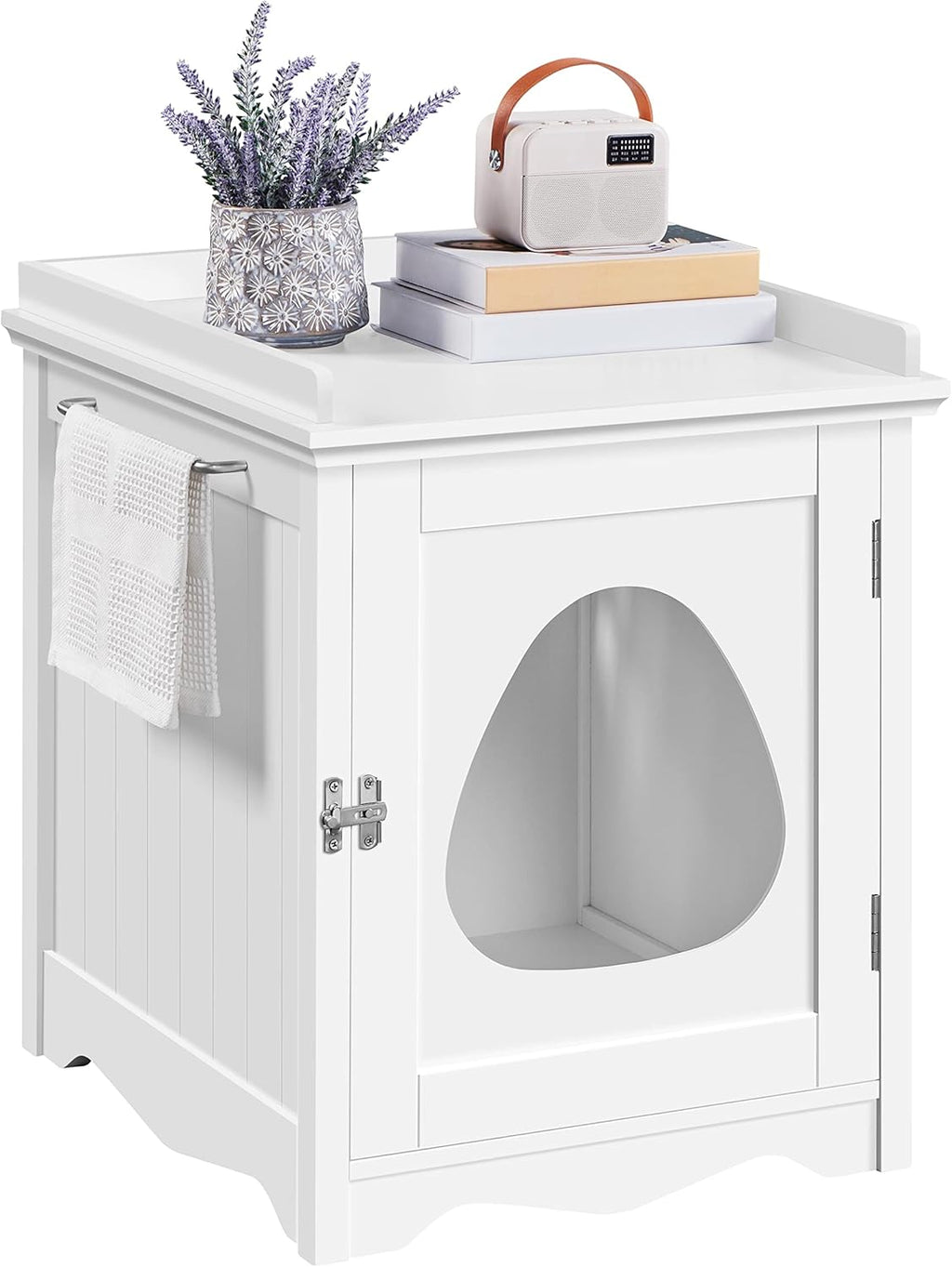 Hidden Cat Litter Box Enclosure Furniture Z946