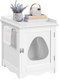 Hidden Cat Litter Box Enclosure Furniture Z946