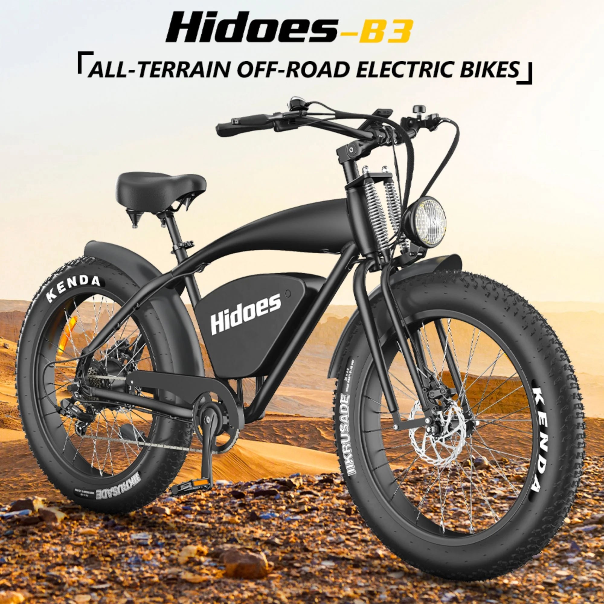 26" Fat Tire Electric Mountain Bike Set of 2 K15940