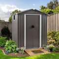 Gray 5x3 FT Outdoor Storage Shed with Window W52767